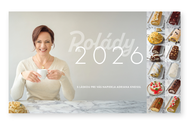 kalendár Rolády 2026 Adriana Kneissl titulka